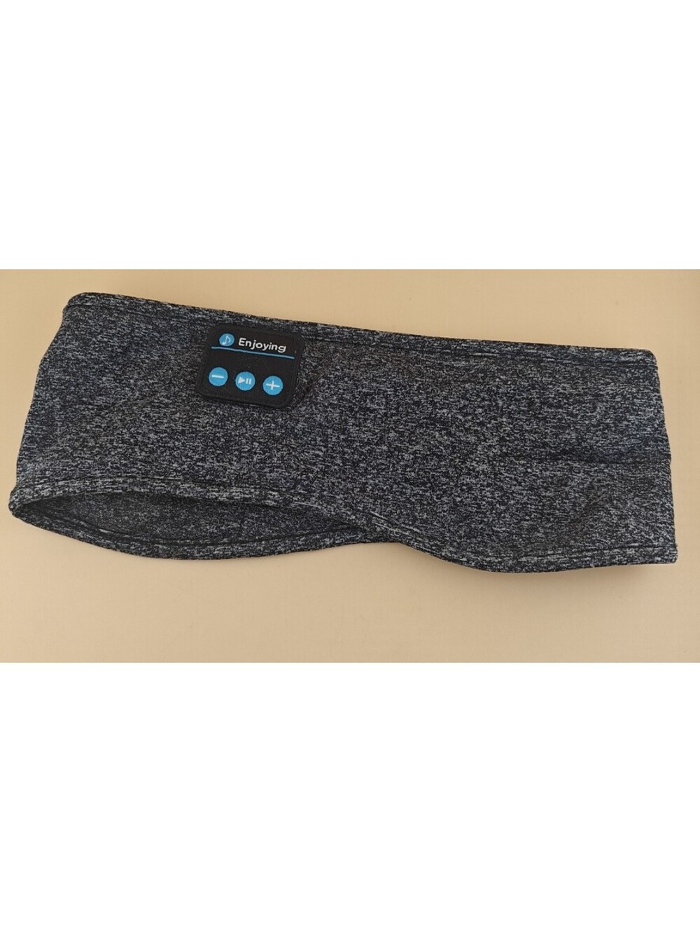 Enjoying 3-in-1 Bluetooth Sleep Headphones Mask Sports Headband Gray